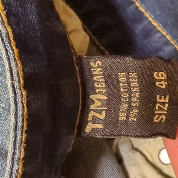 T2M Men's Jeans Denim Biker TtwoM Tami Size 46 - Like NEW - Picture 6 of 6